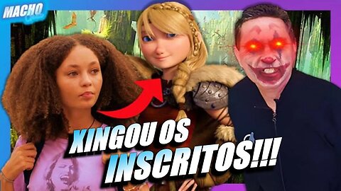 YOUTUBER SURTA POR CRÍTICAS A 'COMO TREINAR SEU DRAGÃO'!!