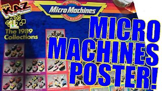 1989 Micro Machines Poster
