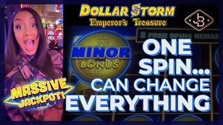 All It Takes Is ONE LUCKY Spin! Massive Jackpot on Dollar Storm ⚡️