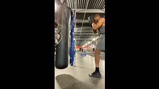 Easy work on the heavy bag