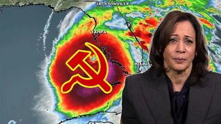 Kamala Harris gets CONFRONTED on her Racist and Communist style statement on Hurricane Ian relief!