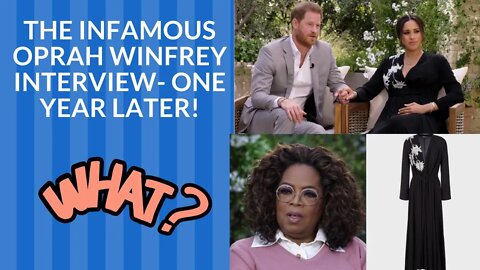 The Infamous Oprah Interview One Year Later!