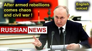 After armed rebellions comes chaos and civil war! Putin, Russia, Ukraine, Rogozhin, PMC Wagner