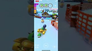 Mario Kart Tour - Rainy Balloons Gameplay (Wario vs. Waluigi Tour Token Shop Reward Glider)