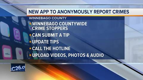 Winnebago Countywide Crime Stoppers launches mobile app