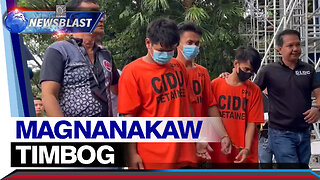 3 suspek sa pagnanakaw sa isang drug store sa Quezon City, natimbog ng Qcpd