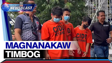 3 suspek sa pagnanakaw sa isang drug store sa Quezon City, natimbog ng Qcpd