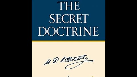 The Secret Doctrine Primordial Substance and Divine Thought