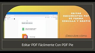 PDF Pie: la forma más sencilla de editar documentos PDF online