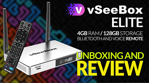 Unboxing and Full Review: VSeeBox Elite Android Box - 4GB RAM, 128GB Storage