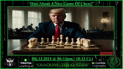 "CRACKING THE Q-CODE" - 'How About A Nice Game Of Chess?'