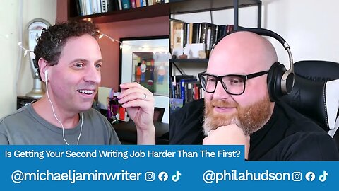 Is Getting Your 2nd Writing Job Harder Than the 1st? - Screenwriting Tips & Advice | Michael Jamin