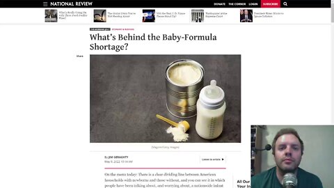 Baby formula shortage nationwide...failed Democrat policies anyone?