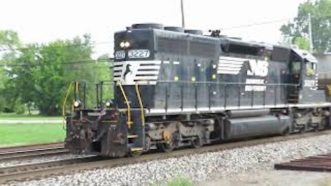 Norfolk Southern Local Mixed Train From Fostoria, Ohio September 1, 2020