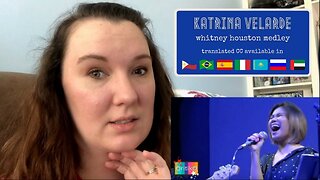 Katrina Velarde | Whitney Houston Medley [Reaction]