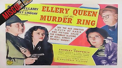 ELLERY QUEEN AND THE MURDER RING (1940)--colorized