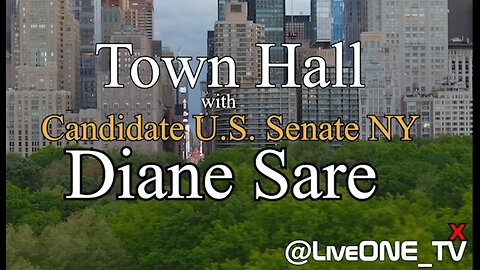 Town Hall Q & A with NY U.S. Senate Candidate DIANE SARE -