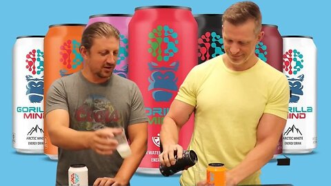 Gorilla Mind Energy Drinks Review & Taste Test