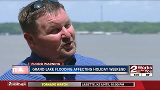 Grand Lake flooding threatening Memorial Day business