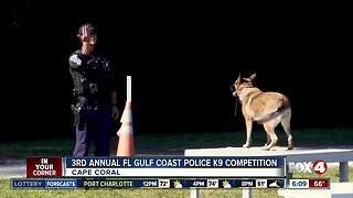 Florida Gulf Coast police K9 competition planned this weekend