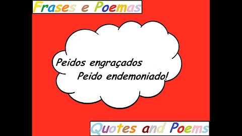 Peidos engraçados: Peido endemoniado! [Frases e Poemas]