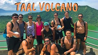 TTF & La Liga Academia Rugby Team at Taal Volcano, Tagaytay PART 1