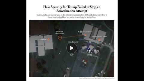 How Security for Trump Failed to Stop an Assassination Attempt - NYTimes