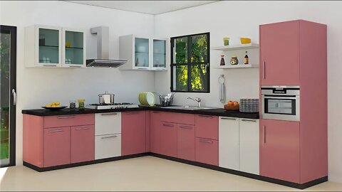 Small Modular Kitchen Design Ideas 2022 | Open Kitchen Cabinet Colors | Modern Home Interior Design