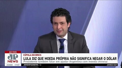 Lula sobre moeda única do Brics: “Não significa negar o dólar”