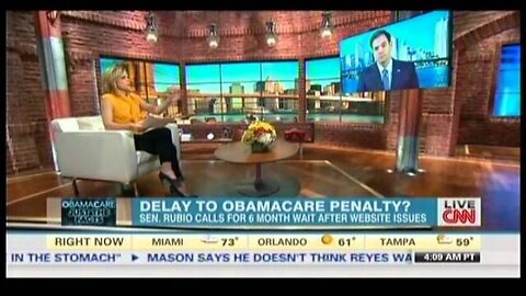 Senator Rubio Discusses Delaying ObamaCare Mandate on CNN