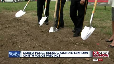 West Omaha Police precinct groundbreaking
