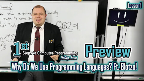 Preview: Why Do We Use Programming Languages? Ft. Blotzo