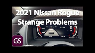 2021 Nissan Rogue Dash Brightness AC Sync Button And Battery Problems