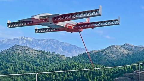 Flying Monorail Train - Great CGI Concept - Dahir Insaat