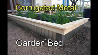 Corrugated raised beds for my garden - New Style!