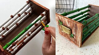 DIY Cute spice storage box | Kitchen decor