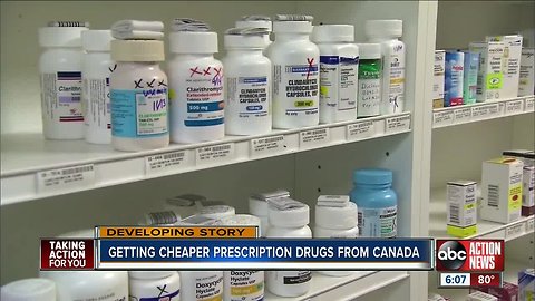 Gov. DeSantis wants to import prescription drugs from Canada to cut health care costs