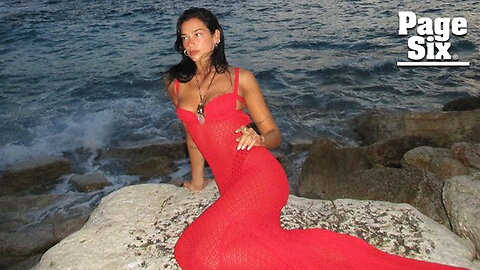 Dua Lipa continues mermaid looks post-Barbie cameo in sheer dress