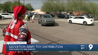 Over 20K toys donated for Salvation Army toy distribution