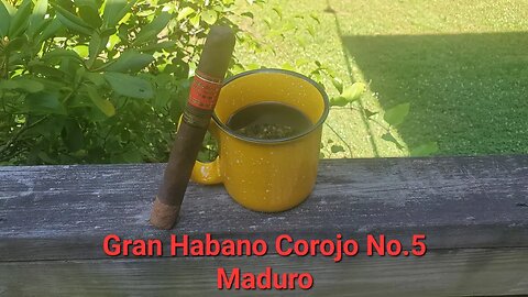 Gran Habano Corojo No.5 Maduro cigar review