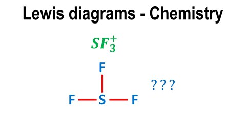 Lewis diagrams, lewis dot structures - Chemistry