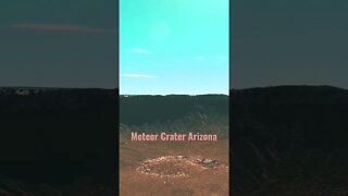 Pretty big I'd say! Meteor Crater visitors center near Winslow Arizona #2022