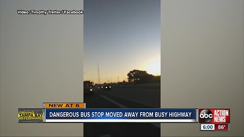Persistent parents get dangerous school bus stop moved off Gandy Blvd.