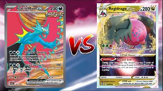 Pokemon TCG Live Roaring Moon EX VS Regidrago VSTAR!!