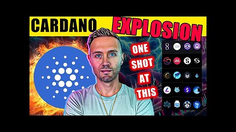 Cardano Ecosystem Explosion! Crypto Goldrush Of The Decade!