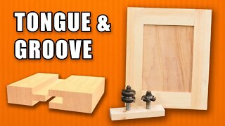 Tongue and Groove / Rail and Stile Router Bits - Shaker Style Doors Making