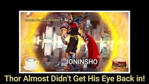Thor: Almost Didn't Get His Eye Back in Avengers Infinity War Christian Bale. Ft. JoninSho "We Are Comics"