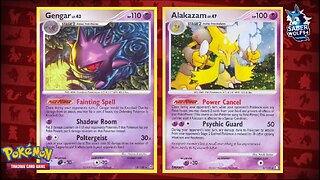 Pokemon TCG Gengar Alakazam Deck 2008-2009 Format!!