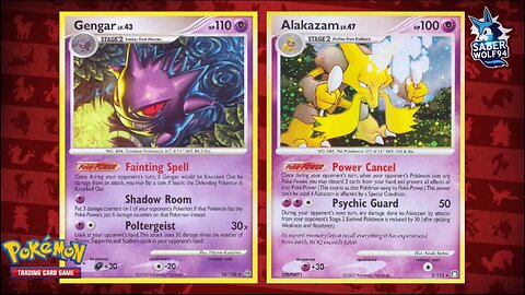 Pokemon TCG Gengar Alakazam Deck 2008-2009 Format!!