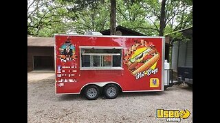 Fully Equipped-2022 8.5'x16' Freedom Kitchen Concession Trailer with Pro-Fire Suppression for Sale